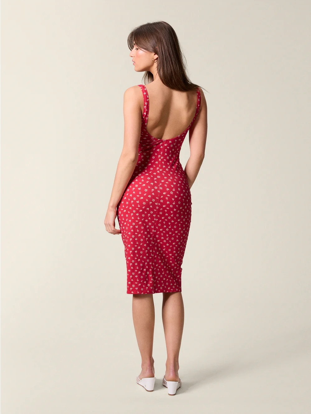 NWOT Rouje Arielle Midi Dress - Picture 2 of 4